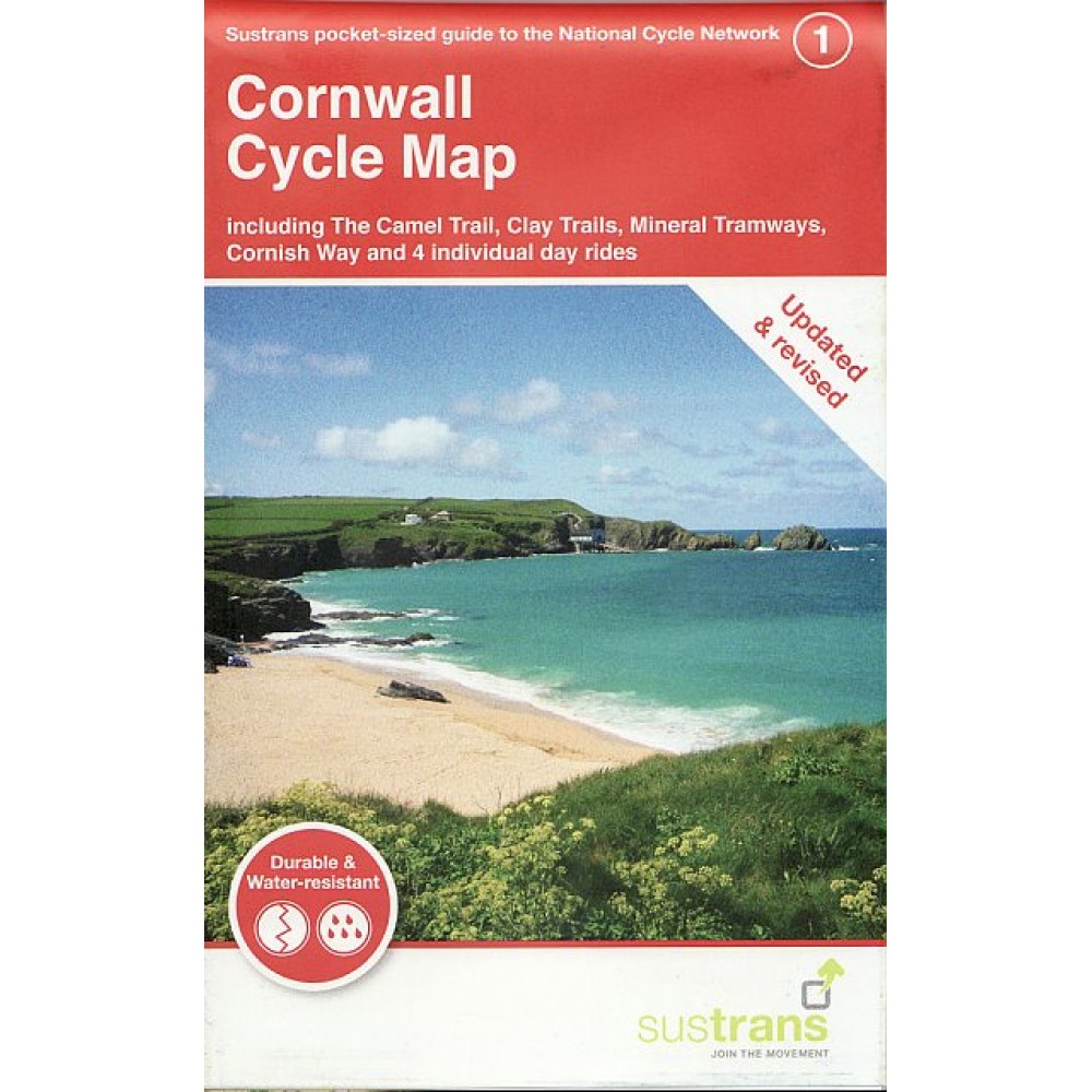 Cornwall Cykelkarta